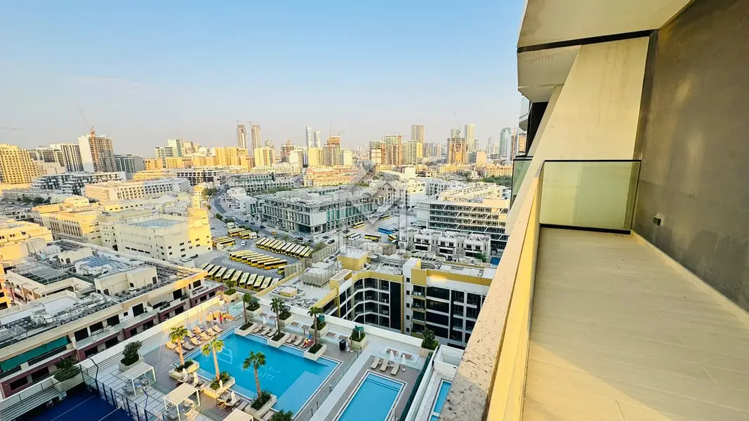 High-Floor 2BR | Furnished | Balcony With Skyline Views
