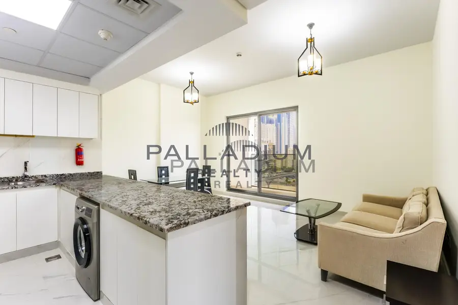 Furnished | Burj View | Walk to Metro