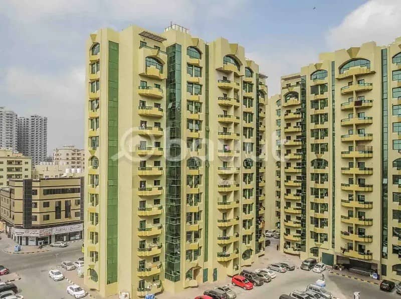 HOT DEAL 23K ONLY!! Big 2 Bed Hall in Rashidia Tower at Downtown Ajman