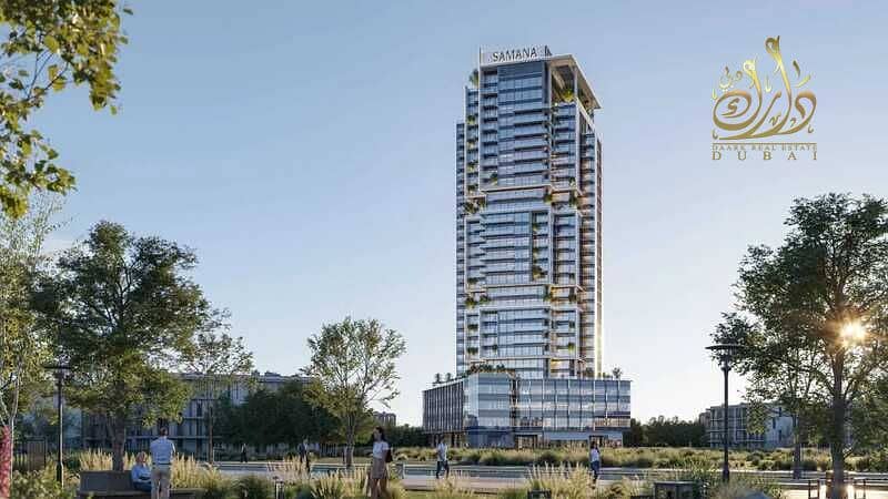 Furnished Office | Samana Barari Avenue | Skyline & Pool Views