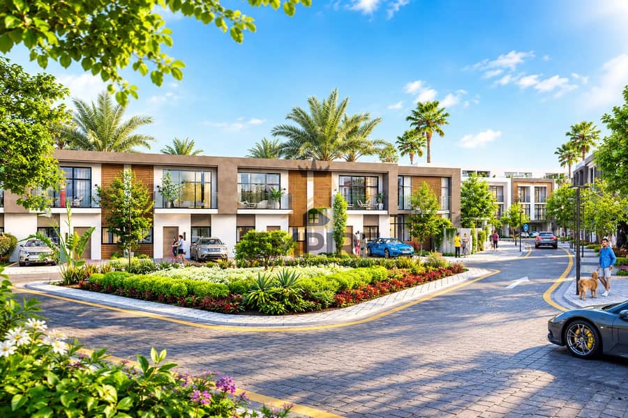 2 Sunny Modern Villa Community Street. png