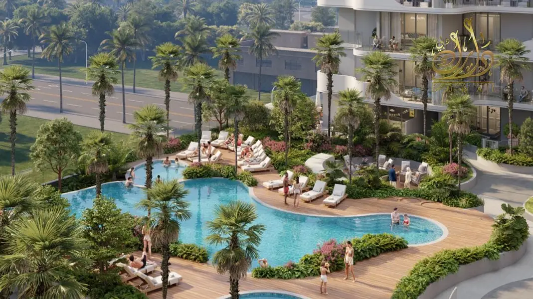 Furnished Studio | Holm Central A | Skyline & Pool Views
