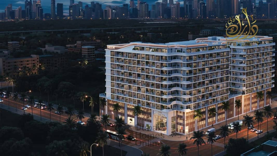 Furnished Studio | Holm Central A | Skyline & Pool Views
