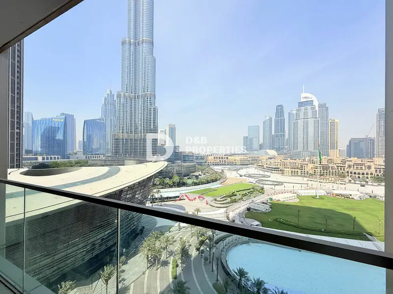 Spacious 2BR | Vacant | Burj and Fountain View