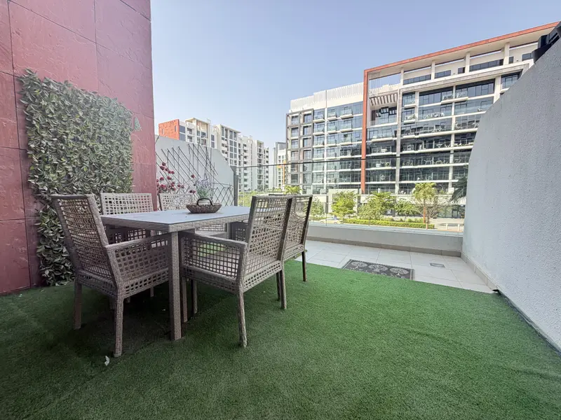 Luxury Fully Furnished Studio with Spacious Terrace Balcony | 512 Sqft