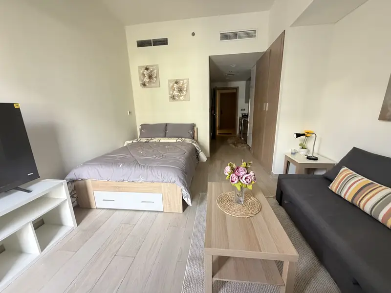 Luxury Fully Furnished Studio with Spacious Terrace Balcony | 512 Sqft