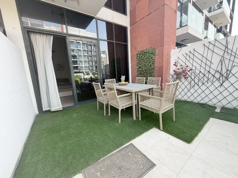 Luxury Fully Furnished Studio with Spacious Terrace Balcony | 512 Sqft