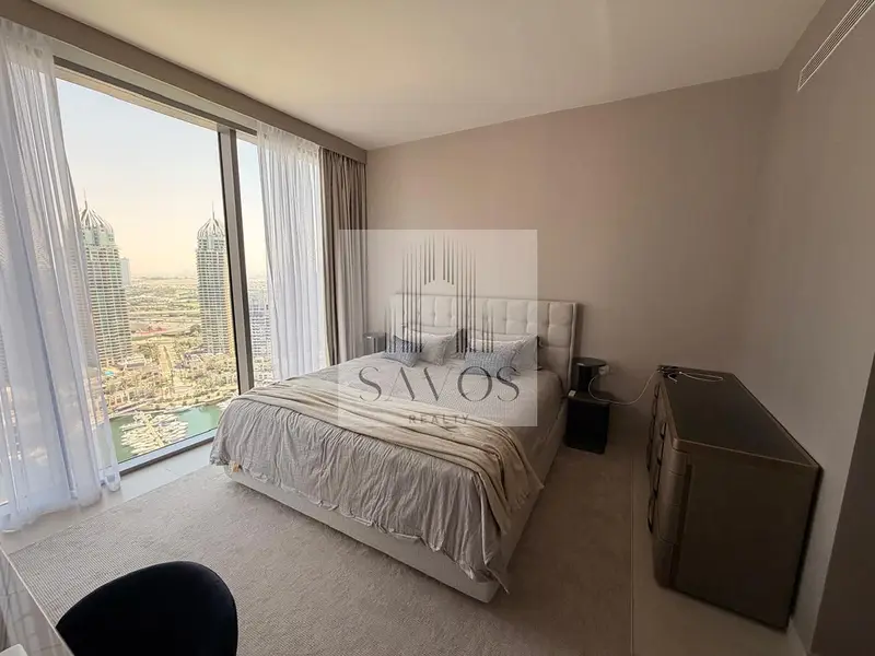 New | Fully Furnished | Marina View | High Floor