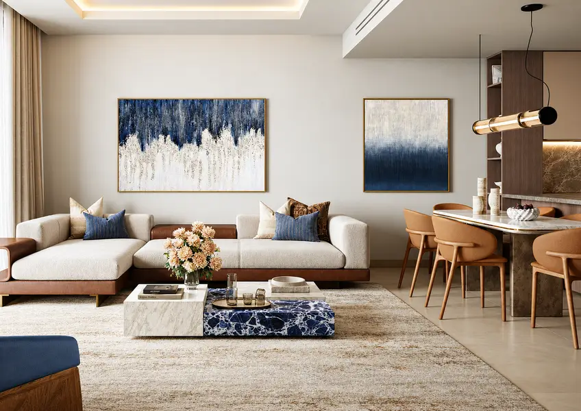 PARKSIDE DUPLEX | WATERSIDE ELEGANCE | GRAND INTERIORS