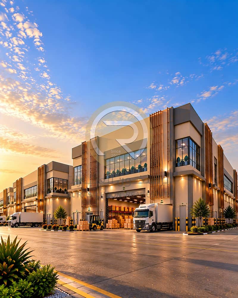 Golden Hour Warehouse Complex. png Golden Hour Warehouse Complex. png