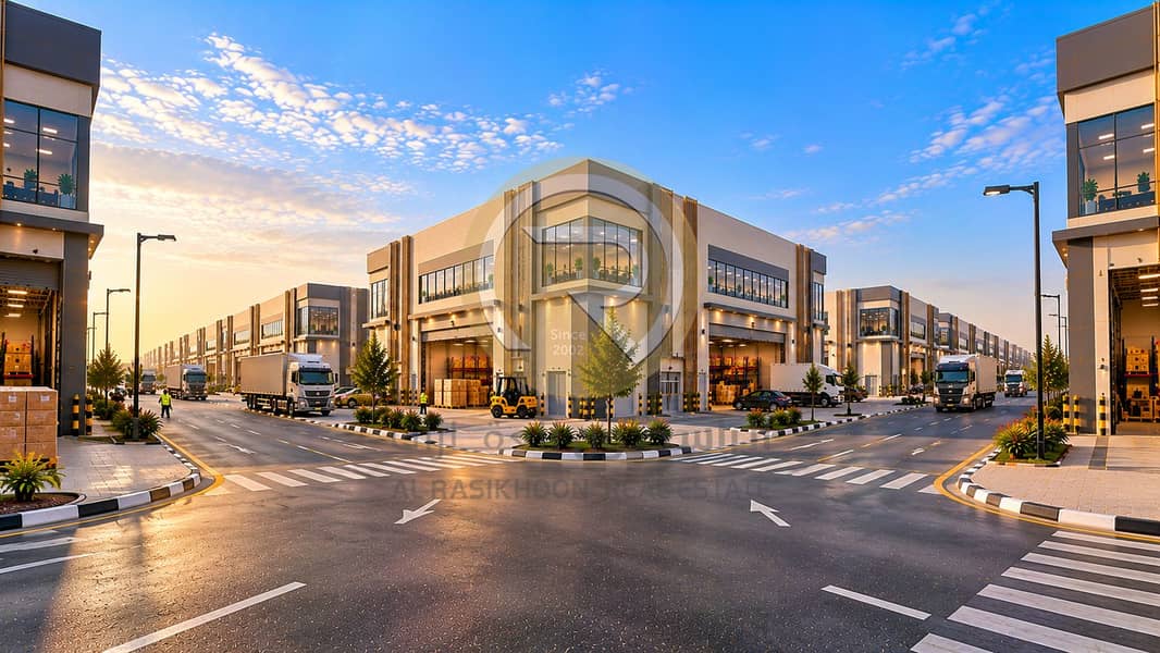 4 Golden-Hour Logistics Park Intersection. png