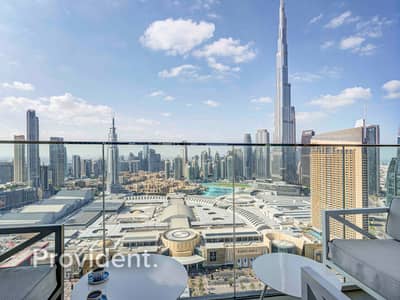 2 Bedroom Flat for Rent in Za'abeel, Dubai - Burj View | Connected to Dubai Mall | 3 Bath