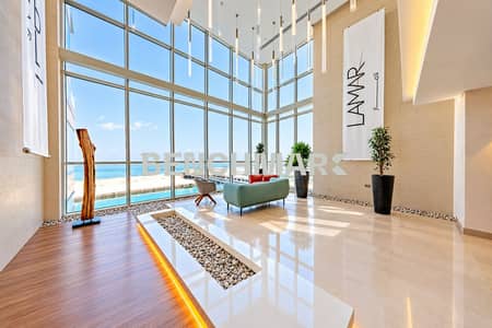 1 Camera Appartamento in vendita a Al Raha Beach, Abu Dhabi - Sunlit Waterfront Luxury Lobby. png