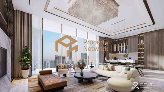 4 Cпальни Апартамент Продажа в Дубай Даунтаун, Дубай - Living Dining A1 - SRR FCR-2. jpg 4 Cпальни Апартамент Продажа в Дубай Даунтаун, Дубай - Living Dining A1 - SRR FCR-2. jpg