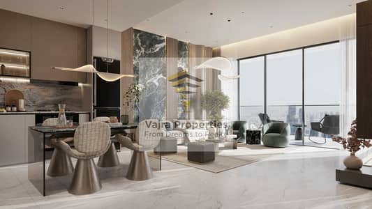 1 Schlafzimmer Wohnung zum Verkauf in Dubai Industrial City, Dubai - DIC4-LivingKitchen (2)-pp. jpeg