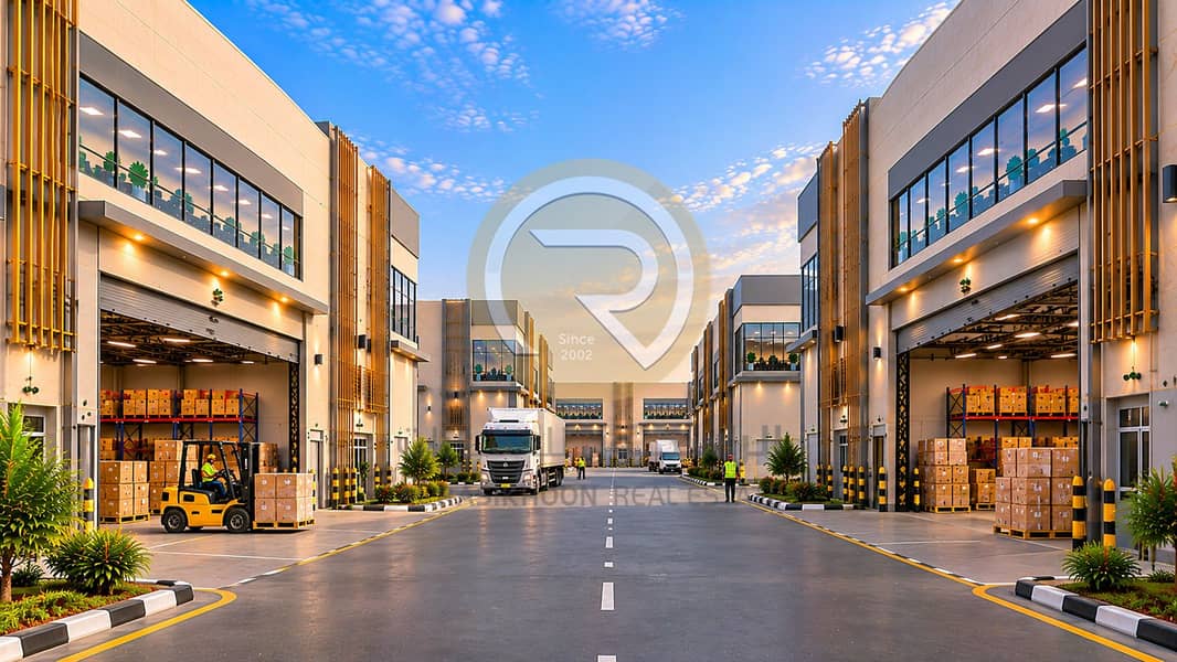 14 Modern Warehouse Loading Complex. png