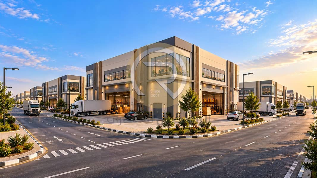 Golden-Hour Modern Logistics Park. png Golden-Hour Modern Logistics Park. png
