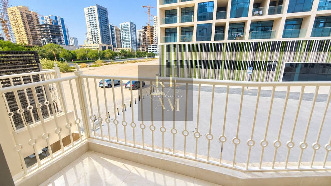 19 Sunlit Balcony Overlooking Urban Construction. png