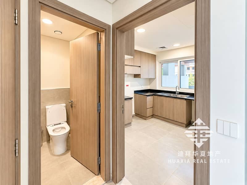 12 Modern Hallway with Bathroom and Kitchen. png