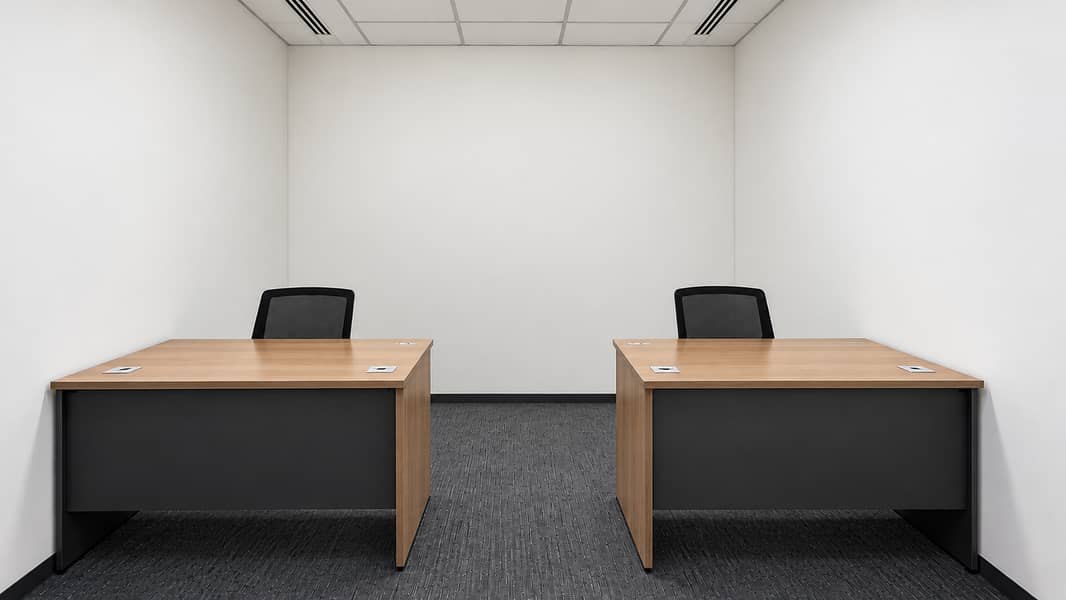 2 Symmetrical Minimal Office Meeting Room. png
