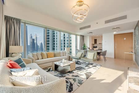 3 Bedroom Flat for Sale in Za'abeel, Dubai - Exclusive Fully Furnished | 3BR+Study | Burj View