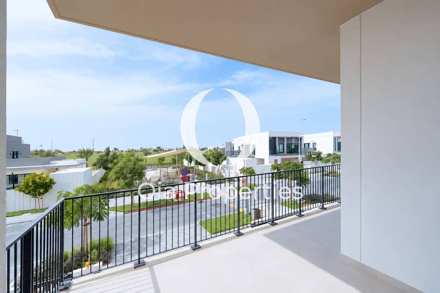 Modern Balcony Overlooking Villas and Greenery. png Modern Balcony Overlooking Villas and Greenery. png
