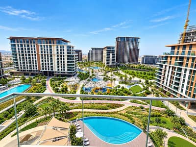 2 Cпальни Апартамент в аренду в Сити Уок, Дубай - Luxury Resort Courtyard Panorama. jpg