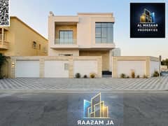An exceptional opportunity: a luxurious corner villa, accessible from three streets, located in Al Yasmeen. Situated on a 5,800-square-foot plot, it f
