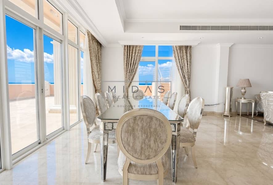 Rare Find| Rooftop Pool | Atlantis & Sea View | Bayut.com