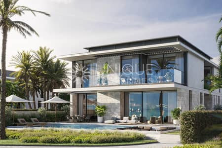 5 Bedroom Villa for Sale in Dubai Islands, Dubai - Waterfront Villa | First Row | Type E