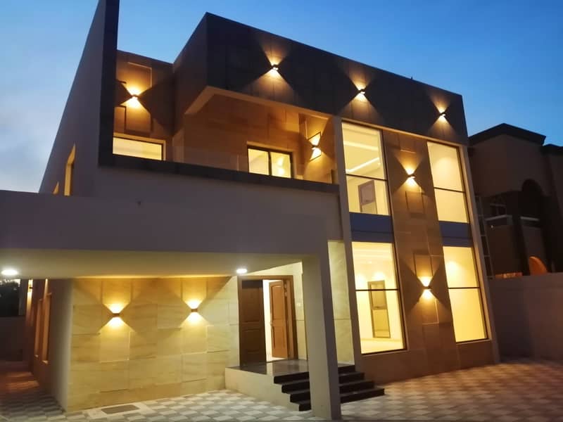 Modern European design villa large area close to Sheikh Ammar Street and all services of freehold for all nationalities