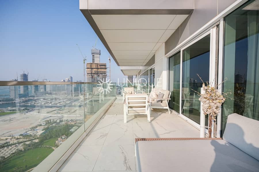 Beachfront |Ain Dubai Views |Furnished |High Floor Beachfront |Ain Dubai Views |Furnished |High Floor