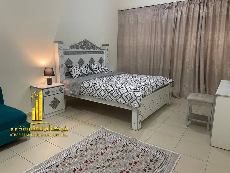 Furnished One-bedroom apartment for monthly rent in Ajman – Al ...