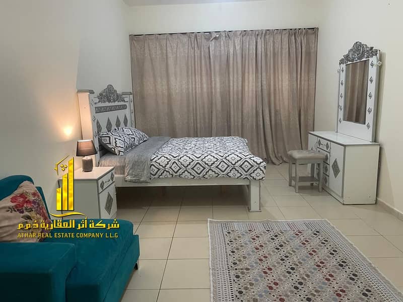 Furnished One-bedroom apartment for monthly rent in Ajman – Al ...