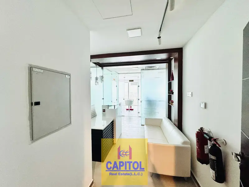 Modern White-Theme Office with Glass Partitions | Direct Owner – No Commission