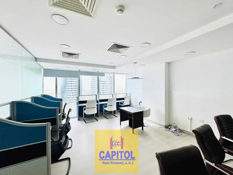 Modern White-Theme Office with Glass Partitions | Direct Owner – No Commission