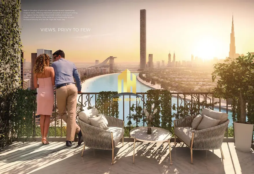 Waterfront 1BR Apartment | Azizi Venice 15 Tower B | Marina & Lagoon Views