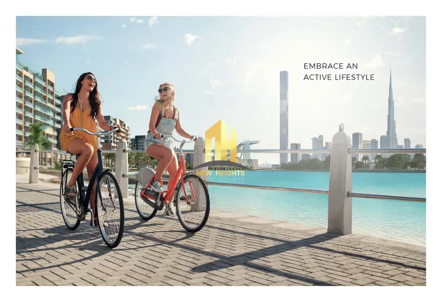 Waterfront 1BR Apartment | Azizi Venice 15 Tower B | Marina & Lagoon Views