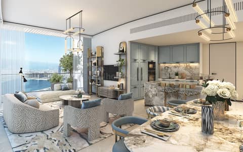 4 Bedroom Flat for Sale in Dubai Harbour, Dubai - DAMAC Bay by Cavalli | Luxury Waterfront Living