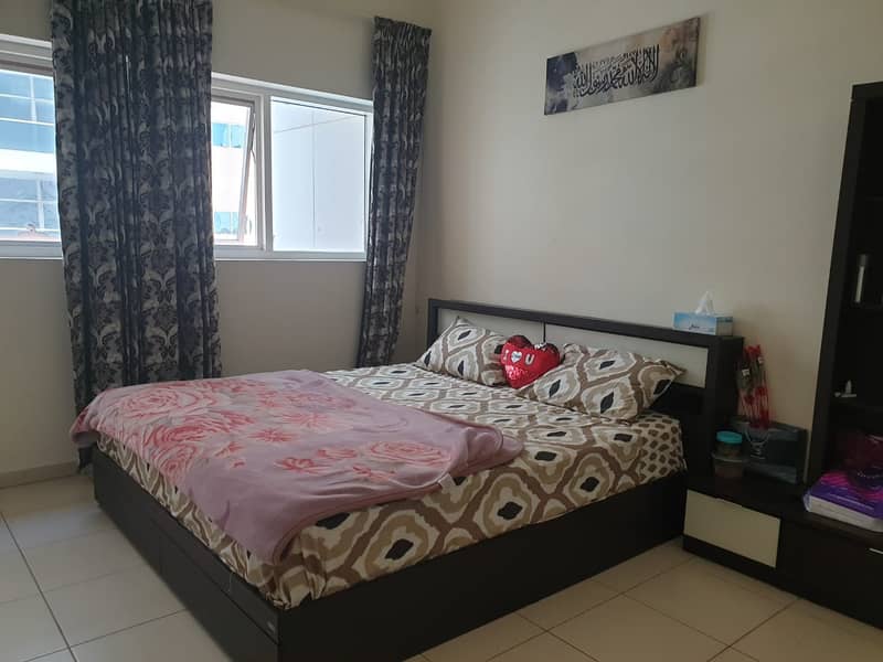Big Size Fully Furnished 2 Bedroom&Huge living Available For Rent with Parking
