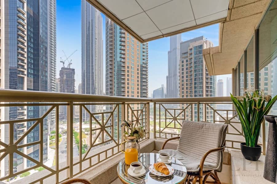 Fully furnished | Partial Burj | Vacant