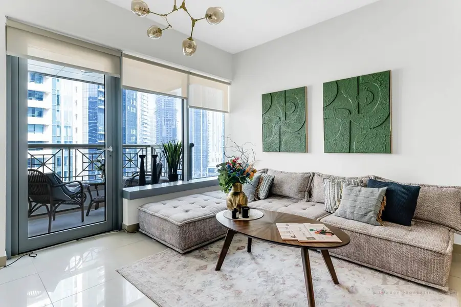 Fully furnished | Partial Burj | Vacant