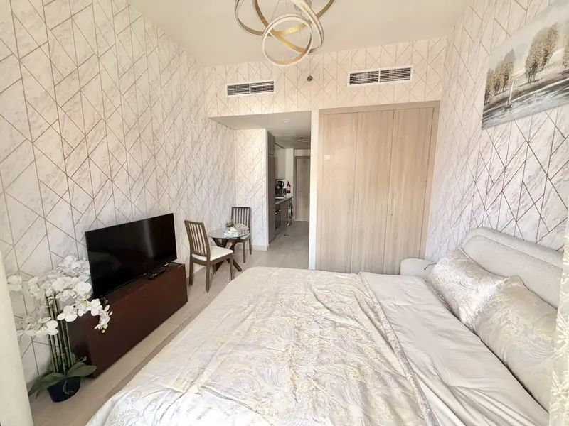 LUXURY FULLY FURNISHED STUDIO | LAVISH INTERIOR | AED 45K (2 CHEQUES) | AED 48K (4 CHEQUES) | AZIZI RIVIERA