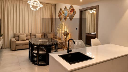 2 Bedroom Flat for Sale in Dubai Healthcare City Phase 2, Dubai - Warm Modern Apartment Interior. png