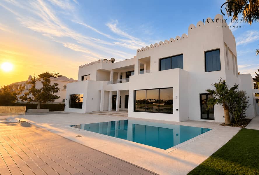 Marina View | 6BR Beachfront Villa | Modern Marina View | 6BR Beachfront Villa | Modern