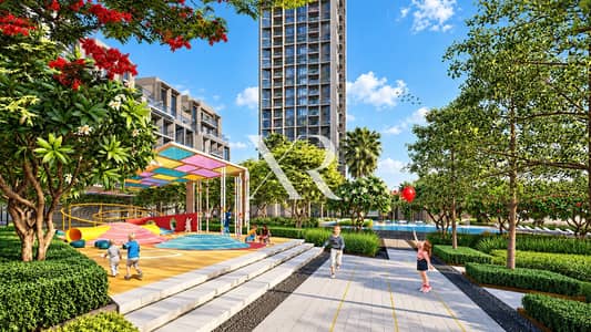 2 Slaapkamers Appartement te Koop in Dubai Design District (D3), Dubai - Sunny Modern Courtyard Playground. png 2 Slaapkamers Appartement te Koop in Dubai Design District (D3), Dubai - Sunny Modern Courtyard Playground. png