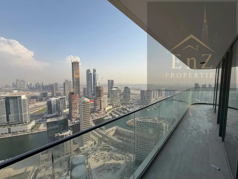 High-Floor Fully Furnished 1BR | Canal & Skyline View |