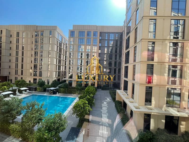 Spacious 1-Bedroom Apartment with Pool View & 2 Bathrooms for Yearly Rent | 44999 Spacious 1-Bedroom Apartment with Pool View & 2 Bathrooms for Yearly Rent | 44999