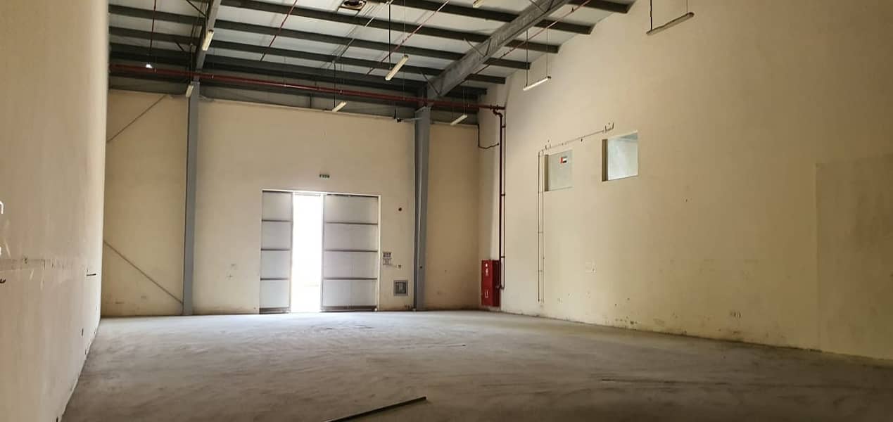 3,500 Sq ft Warehouse with High Roof height Available in Industrial area 12, Sharjah