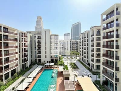 1 Bedroom Flat for Rent in Dubai Creek Harbour, Dubai - Rent | Pool View | Higher Floor | Balcony | Vacant